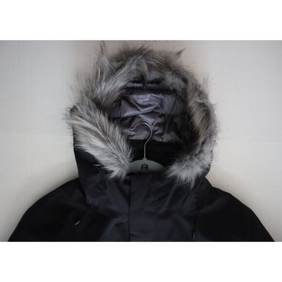 Moosejaw 7726050 Women's Sz L Black Down Waterproof Hooded Parka Jacket - Picture 8 of 16